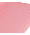Tabouret de bar design rose en plastique et métal Monaco