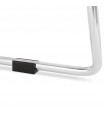 Tabouret de bar design blanc en plastique et métal Reman Mini