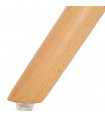 Chaise design en tissu et bois Marshall