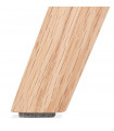 Chaise design en tissu et bois Klien