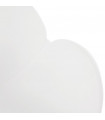 Fauteuil design blanc en plastique Firenz
