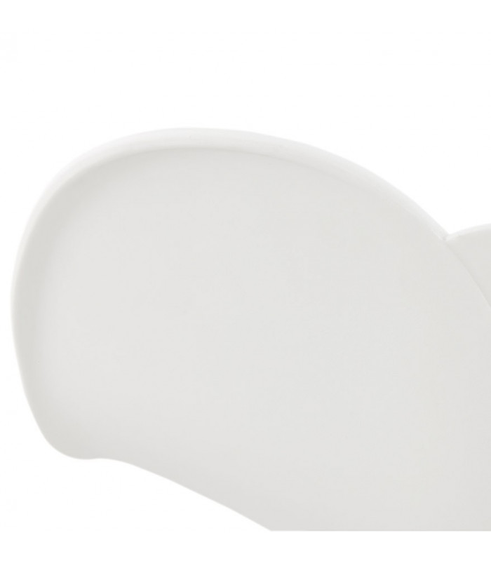 Fauteuil design blanc en plastique Firenz