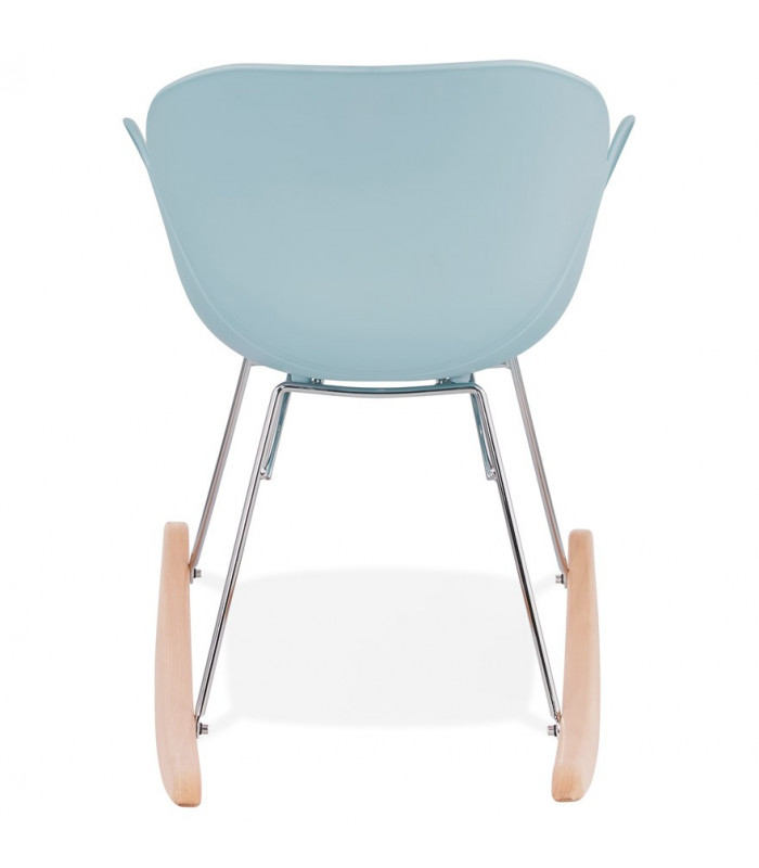 Fauteuil design bleu en plastique Firenz