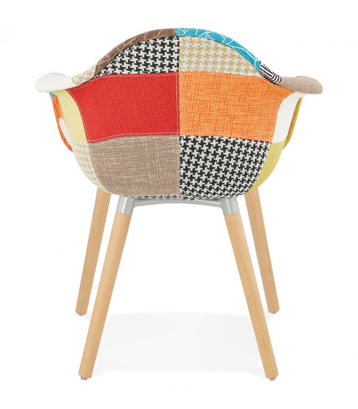 Fauteuil design en tissu Glimpse