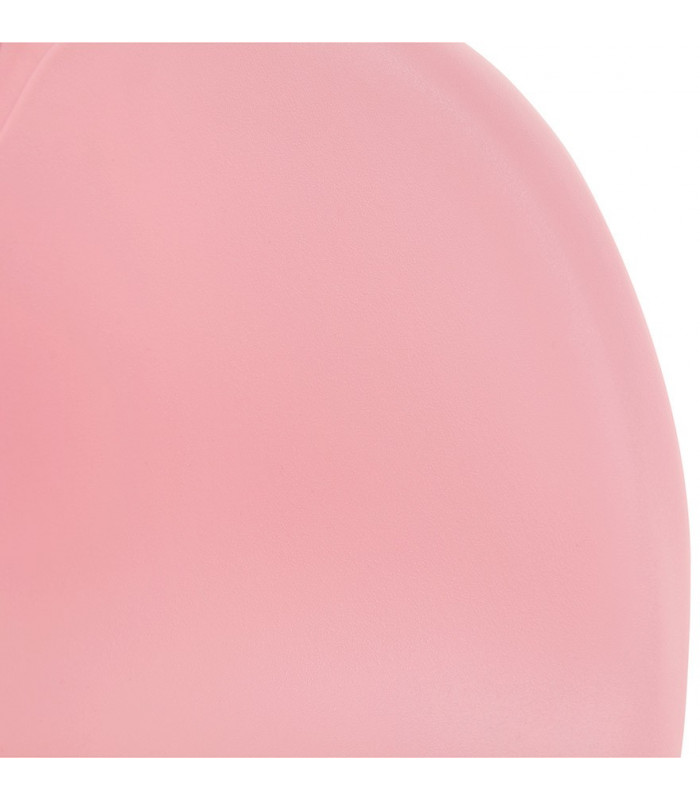Fauteuil design rose en plastique Malia