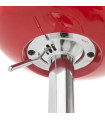 Tabouret de bar design rouge en plastique Plasma