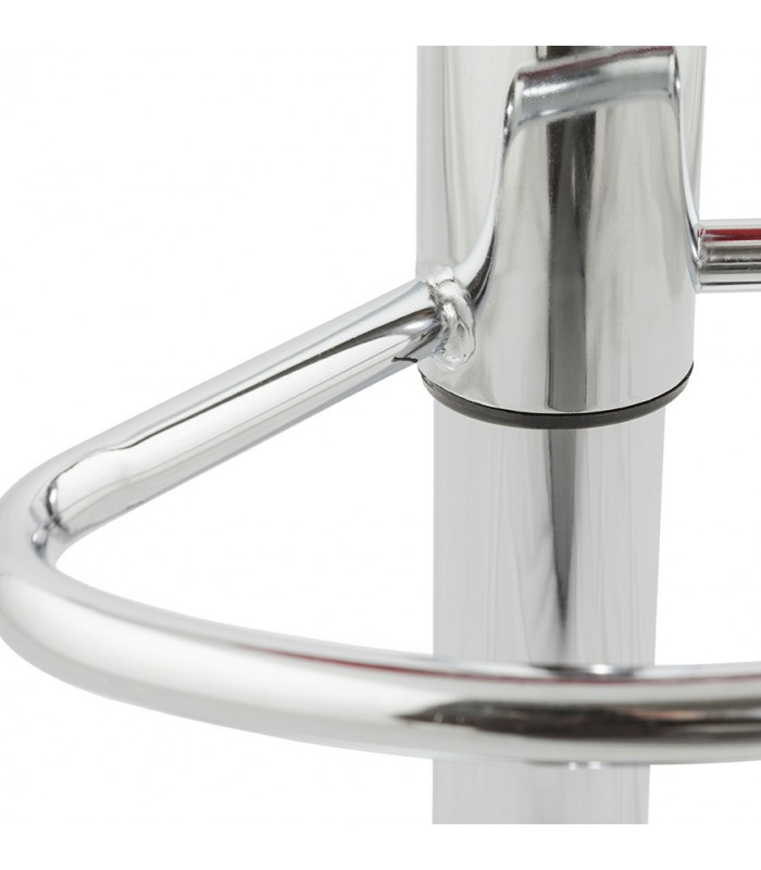Tabouret de bar design rouge en plastique Plasma