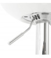 Tabouret de bar design blanc en plastique Plasma