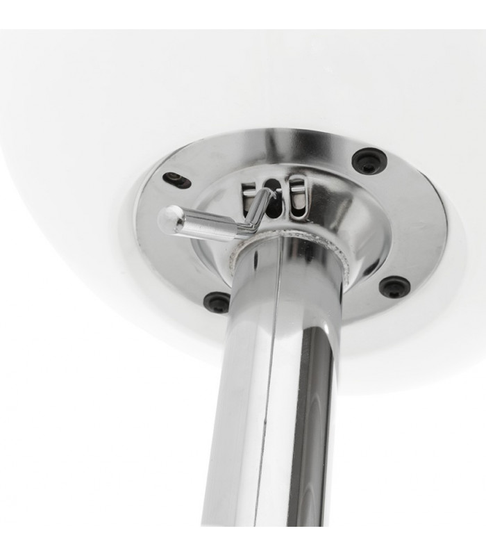 Tabouret de bar design blanc en plastique Plasma