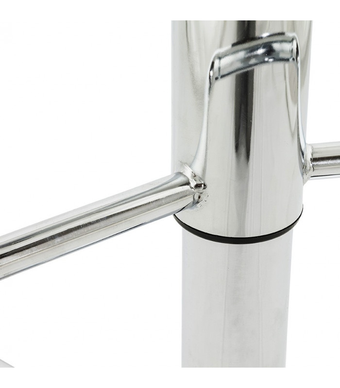Tabouret de bar design blanc en plastique Plasma
