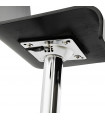 Tabouret de bar design noir en bois Marlow