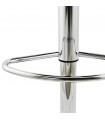 Tabouret de bar design noir en bois Marlow