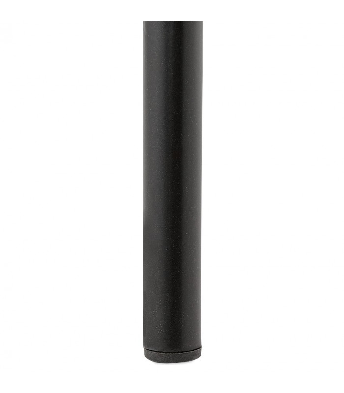 Tabouret de bar design noir en plastique Confetti