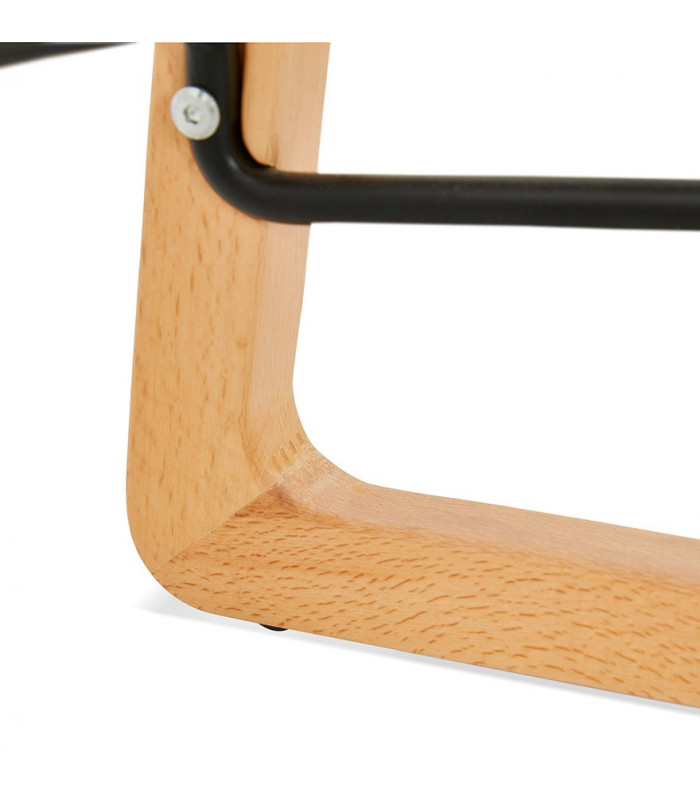 Tabouret de bar design rose en plastique Allegra