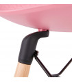 Tabouret de bar design rose en plastique Canning Mini