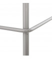 Tabouret de bar design gris en plastique Confetti