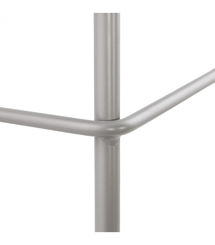 Tabouret de bar design gris en plastique Confetti Mini
