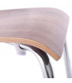 chaise design (non empilable) noyer en bois Boyer