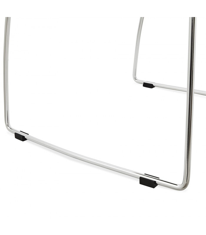 Chaise design noir en plastique Oxford