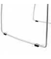 Chaise design noir en plastique Oxford