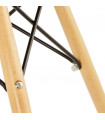 Chaise design noir en plastique Nautical