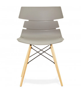 Chaise design gris en plastique Nautical