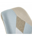 Chaise design en tissu Atlas