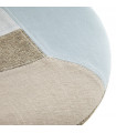 Chaise design en tissu Atlas