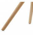 Chaise design en tissu Atlas