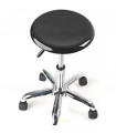 tabouret bas noir en plastique Alda