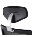 fauteuil de bureau noir en tissu Ice
