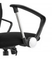 fauteuil de bureau noir en tissu Easton