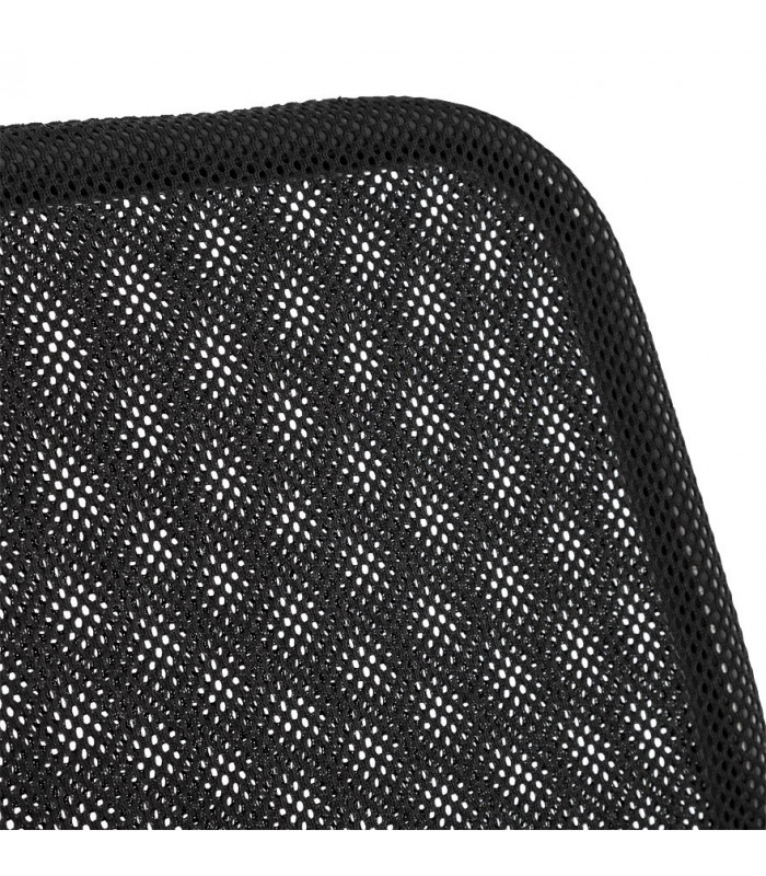 fauteuil de bureau noir en tissu Easton