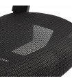 fauteuil de bureau noir en tissu Fargo