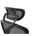 fauteuil de bureau noir en tissu Fargo