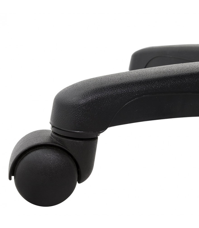 fauteuil de bureau noir en tissu Amphi