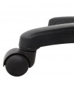 fauteuil de bureau noir en tissu Amphi