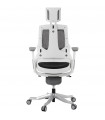 fauteuil de bureau noir en tissu Marlena
