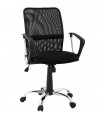 fauteuil de bureau noir en tissu Easton
