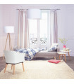 Canapé design gris clair en tissu Haughton