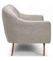 Canapé design gris clair en tissu Altum