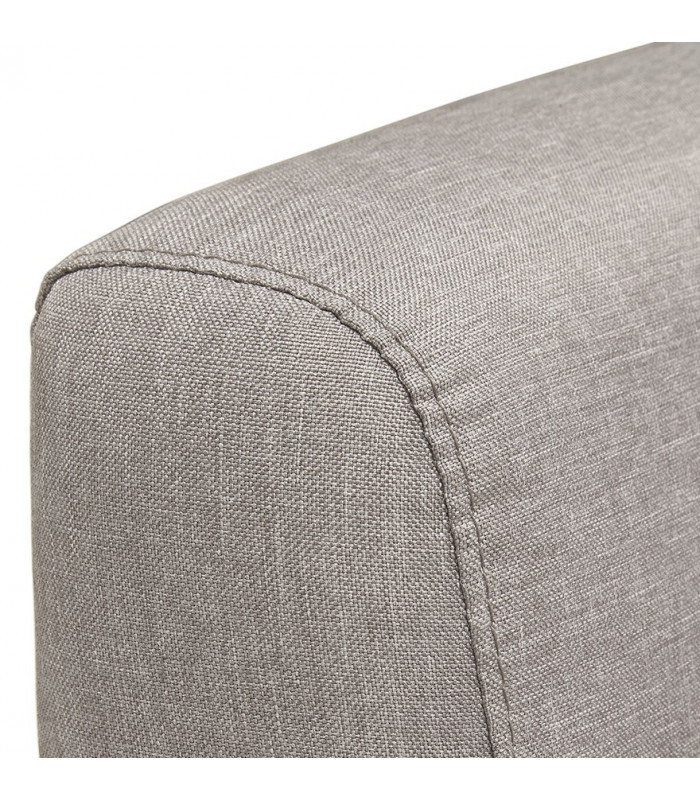 Canapé design gris clair en tissu Altum