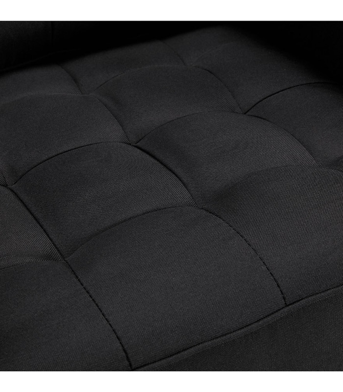 Canapé design noir en tissu Blake Mini