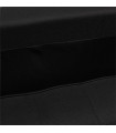 Canapé design noir en tissu Blake