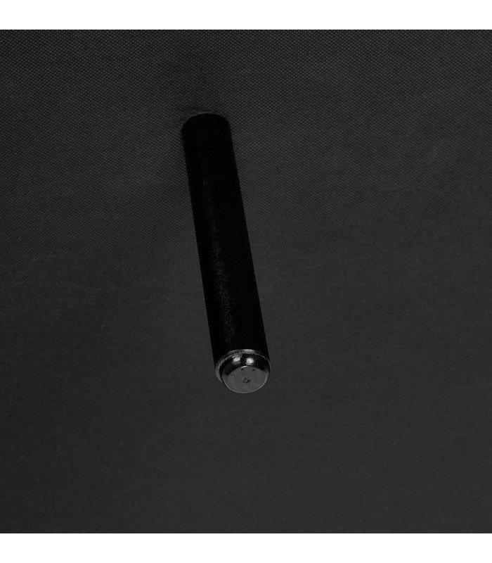 Canapé design noir en tissu Blake