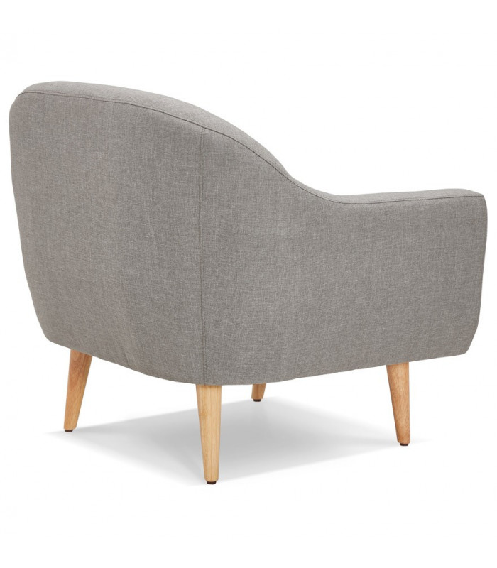 Canapé design gris clair en tissu Altum Mini